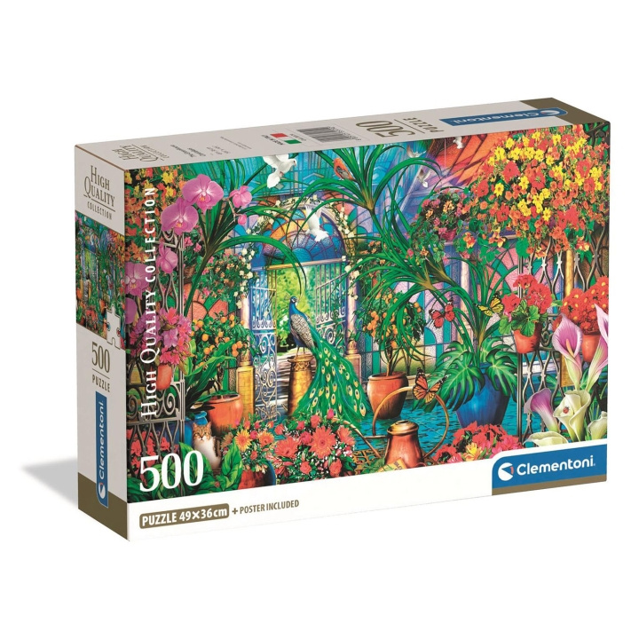 Clementoni Pussel 500 Pcs CB High Quality Collection The Greenhouse Caretakers i gruppen SPORT, FRITID & HOBBY / Hobby / Pussel hos TP E-commerce Nordic AB (D22917)