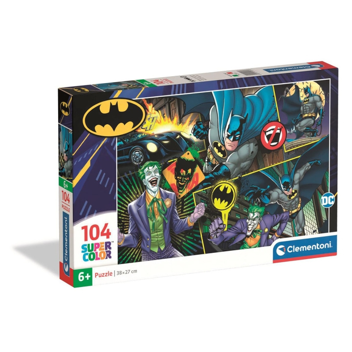 Clementoni Pussel 104 Pcs Batman i gruppen SPORT, FRITID & HOBBY / Hobby / Pussel hos TP E-commerce Nordic AB (D22919)