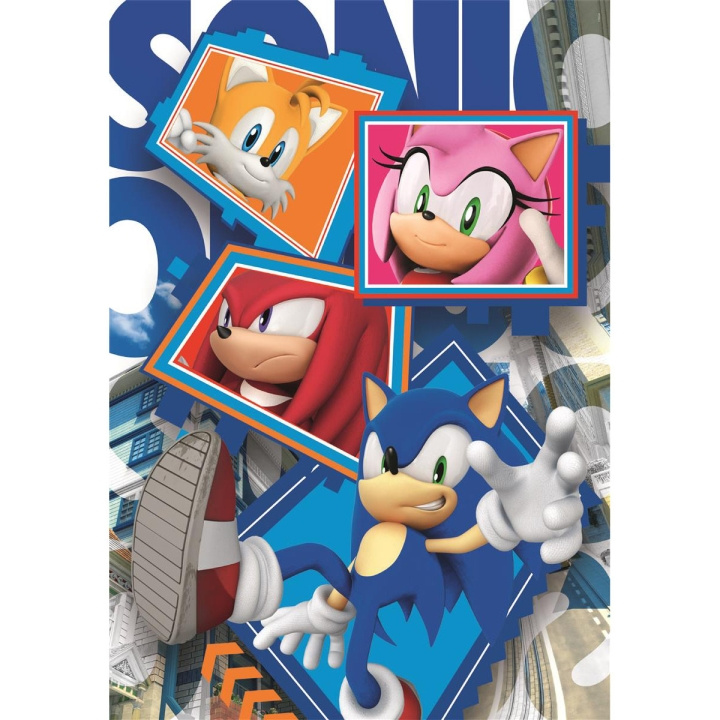 Clementoni Pussel 104 Pcs Sonic i gruppen SPORT, FRITID & HOBBY / Hobby / Pussel hos TP E-commerce Nordic AB (D22923)