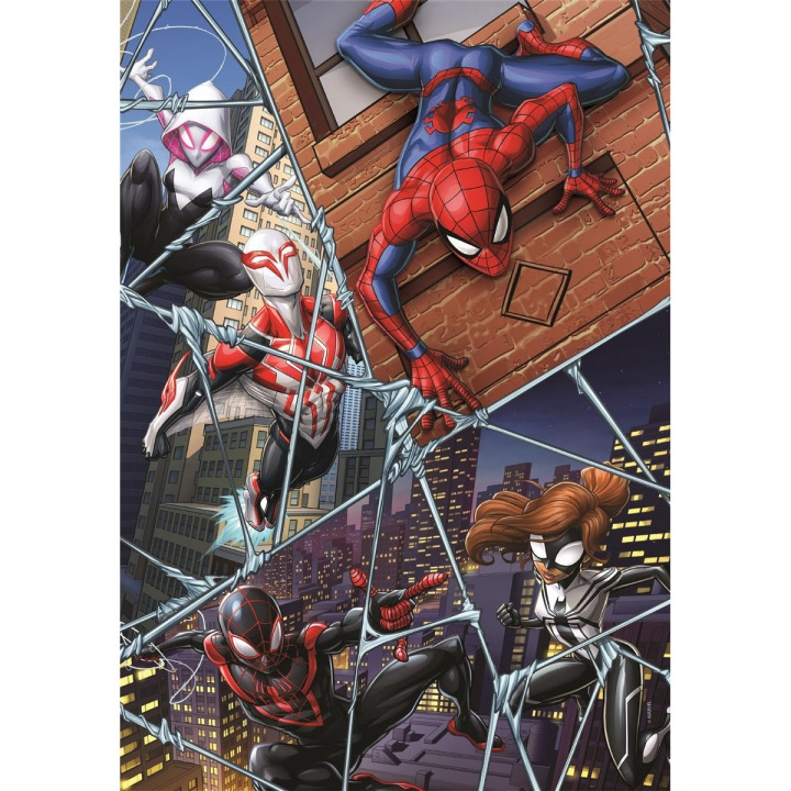 Clementoni Pussel 104 Pcs Spider-Man i gruppen SPORT, FRITID & HOBBY / Hobby / Pussel hos TP E-commerce Nordic AB (D22924)