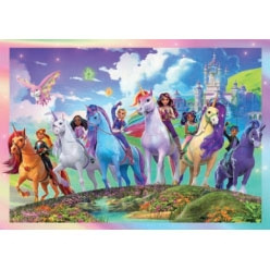 Clementoni Pussel 104 Pcs Unicorn Academy i gruppen SPORT, FRITID & HOBBY / Hobby / Pussel hos TP E-commerce Nordic AB (D22925)