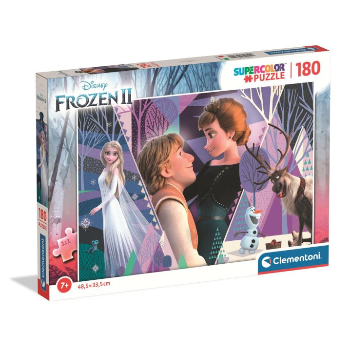 Clementoni Pussel 180 Pcs Frozen 2 i gruppen LEKSAKER, BARN- & BABYPRODUKTER / Leksaker / Barnpussel hos TP E-commerce Nordic AB (D22927)
