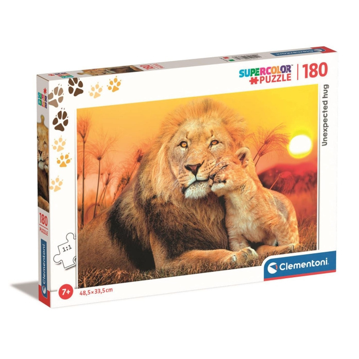 Clementoni Pussel 180 Pcs Unexpected Hug i gruppen LEKSAKER, BARN- & BABYPRODUKTER / Leksaker / Barnpussel hos TP E-commerce Nordic AB (D22928)