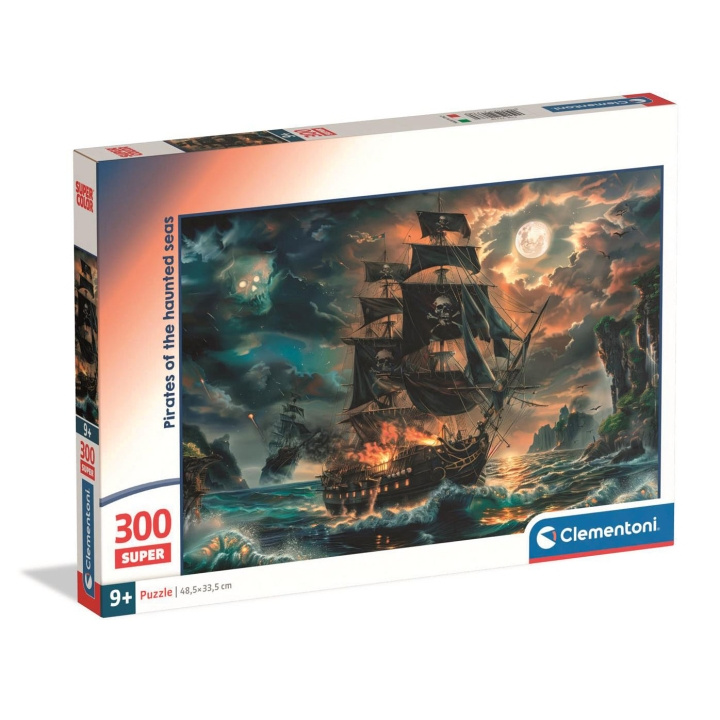 Clementoni Pussel 300 Pcs Pirates Of The Haunted Seas i gruppen LEKSAKER, BARN- & BABYPRODUKTER / Leksaker / Barnpussel hos TP E-commerce Nordic AB (D22933)