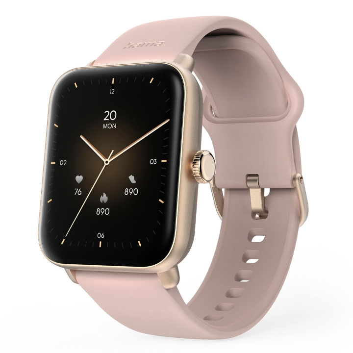 Hama Smart Watch 6010 Roséguld i gruppen SPORT, FRITID & HOBBY / Smartwatch & Aktivitetsarmband / Smartwatches hos TP E-commerce Nordic AB (D22944)