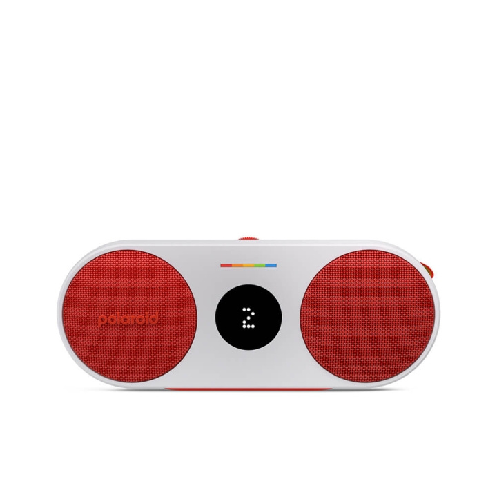 Polaroid P2 Högtalare Röd & Vit i gruppen HEMELEKTRONIK / Ljud & Bild / Högtalare & Tillbehör / Bluetooth-högtalare hos TP E-commerce Nordic AB (D22951)