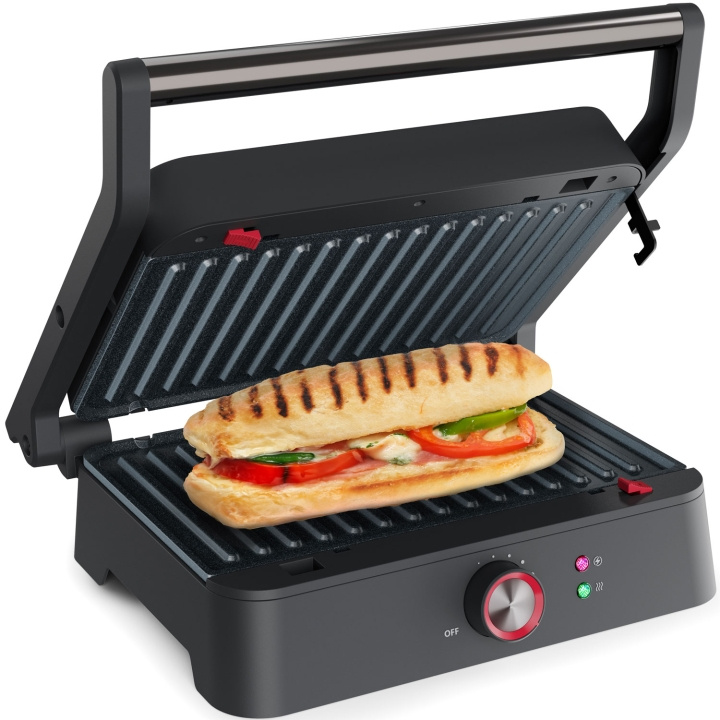 Princess Kontaktgrill Utfällbar 117502 1500W 27,5X18cm | HEM, HUSHÅLL & TRÄDGÅRD - Trädgårdsprodukter - Grillar & Grilltillbehör | GameStuff
