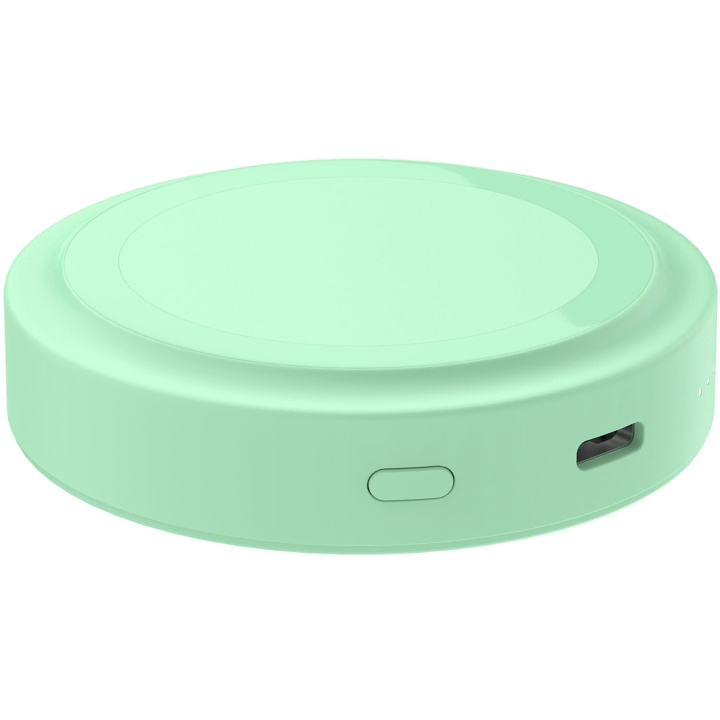 Celly Powerbank 3.000 mAh 5W MagSafe-kompatibel Grön i gruppen SMARTPHONE & SURFPLATTOR / Laddare & Kablar / Powerbanks hos TP E-commerce Nordic AB (D22980)