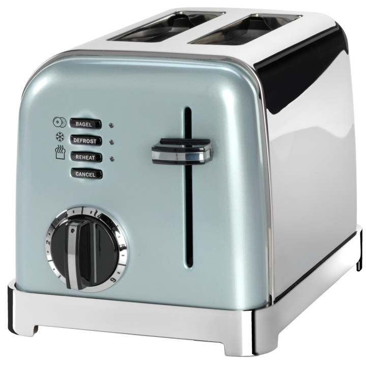 Cuisinart Brödrost 2-skivig CPT160GE Grön i gruppen HEM, HUSHÅLL & TRÄDGÅRD / Hushållsmaskiner / Brödrostar & Bordsgrillar / Brödrostar hos TP E-commerce Nordic AB (D23009)