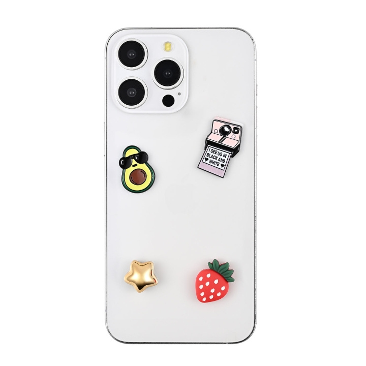 Onsala Charms Pimp Your Phone Metall och Plast 4-Pack i gruppen SPORT, FRITID & HOBBY / Roliga prylar / Övrigt hos TP E-commerce Nordic AB (D23033)