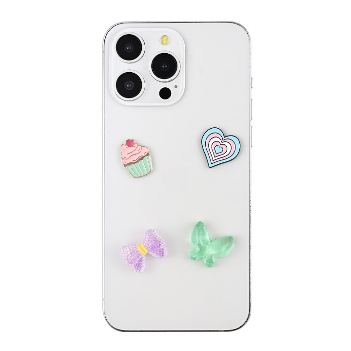Onsala Charms Pimp Your Phone Metall och Plast 4-Pack i gruppen SPORT, FRITID & HOBBY / Roliga prylar / Övrigt hos TP E-commerce Nordic AB (D23034)