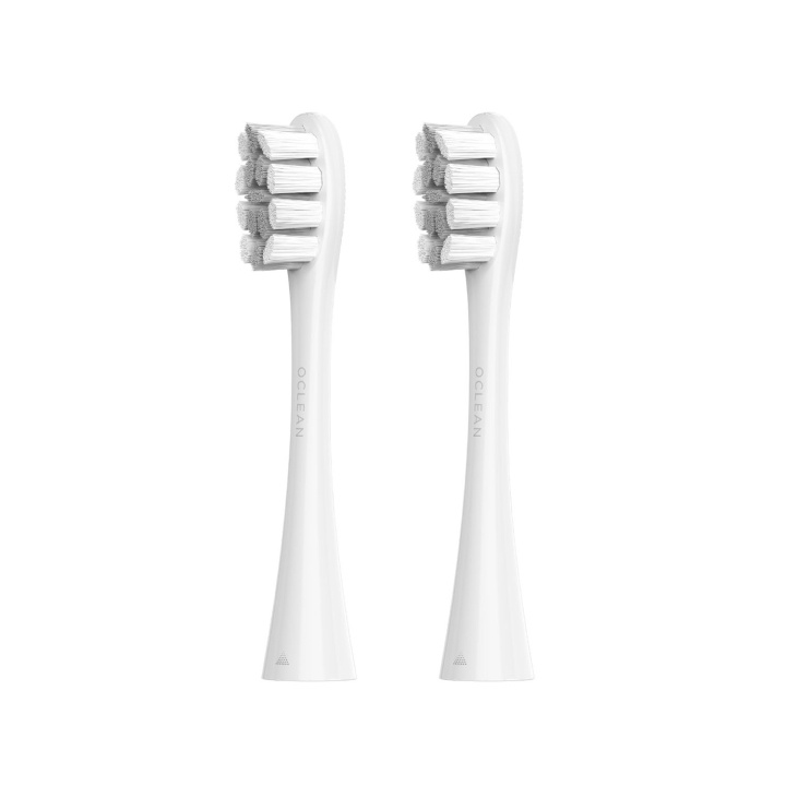 Oclean Borsthuvud Professional Clean 2-Pack Grå i gruppen SKÖNHET & HÄLSA / Munvård / Borsthuvuden & Tillbehör hos TP E-commerce Nordic AB (D23038)