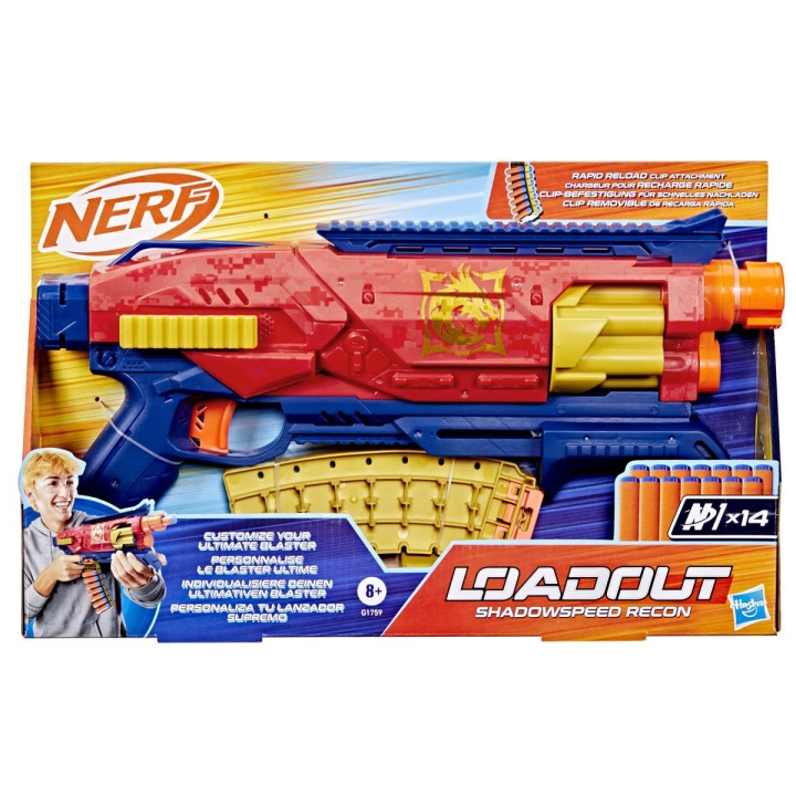 Nerf Loadout Shadowspeed Recon Blaster i gruppen LEKSAKER, BARN- & BABYPRODUKTER / Leksaker / Actionlek hos TP E-commerce Nordic AB (D23054)