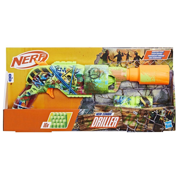 Nerf Zombie Driller i gruppen LEKSAKER, BARN- & BABYPRODUKTER / Leksaker / Actionlek hos TP E-commerce Nordic AB (D23059)