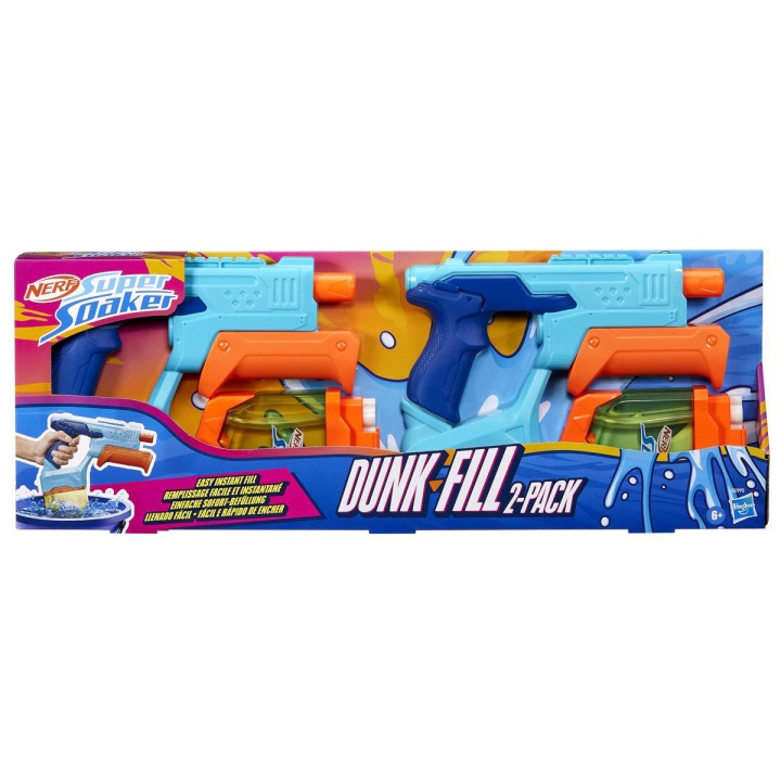 Nerf Super Soaker Dunk Fill Double 2 St i gruppen LEKSAKER, BARN- & BABYPRODUKTER / Leksaker / Actionlek hos TP E-commerce Nordic AB (D23067)