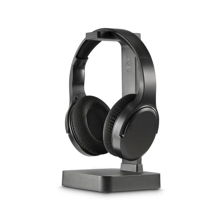Hama Hörlurar Over-Ear För TV Trådlös Svart i gruppen HEMELEKTRONIK / Ljud & Bild / Hörlurar & Tillbehör / Hörlurar hos TP E-commerce Nordic AB (D23076)