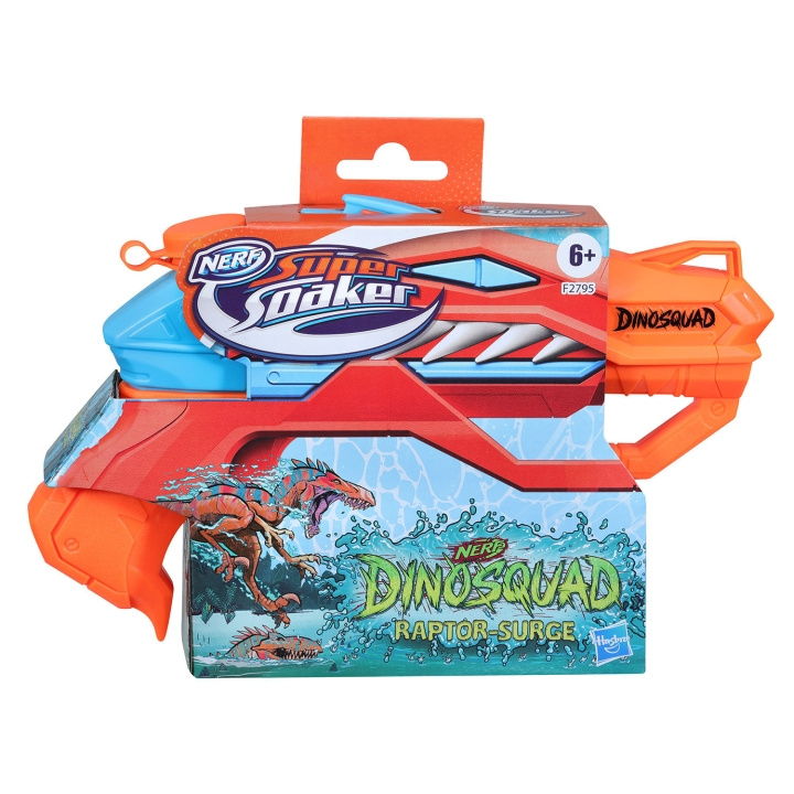 Nerf Super Soaker Dinosquad Raptor-Surge i gruppen LEKSAKER, BARN- & BABYPRODUKTER / Leksaker / Actionlek hos TP E-commerce Nordic AB (D23077)