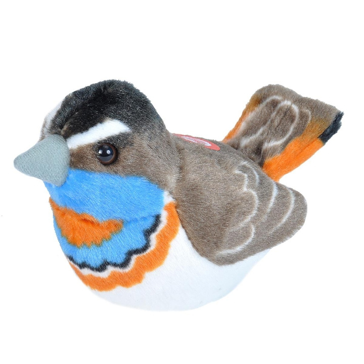 Wild Republic Gosedjur Bird With Sound 18 cm Blåhake i gruppen LEKSAKER, BARN- & BABYPRODUKTER / Babyleksaker / Gosedjur hos TP E-commerce Nordic AB (D23088)