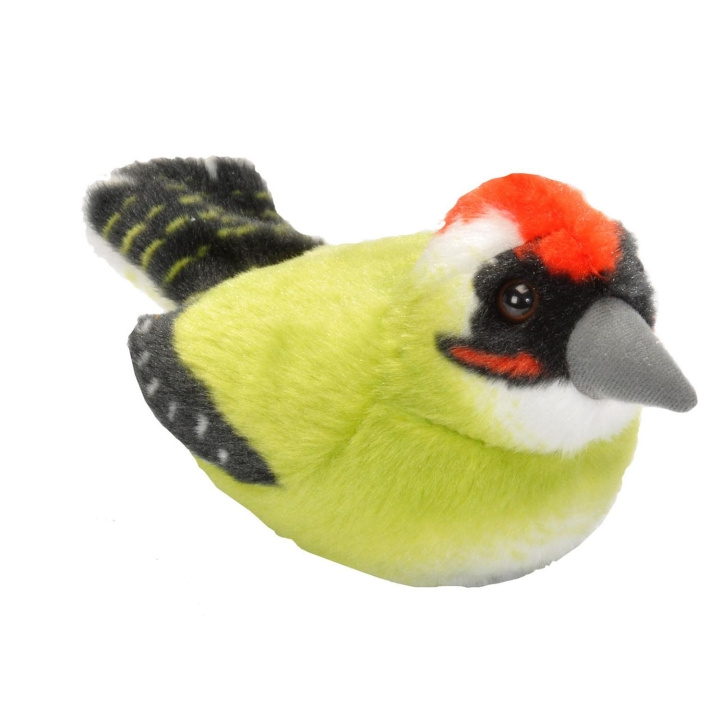 Wild Republic Gosedjur Bird With Sound 18 cm Gröngöling i gruppen LEKSAKER, BARN- & BABYPRODUKTER / Babyleksaker / Gosedjur hos TP E-commerce Nordic AB (D23096)