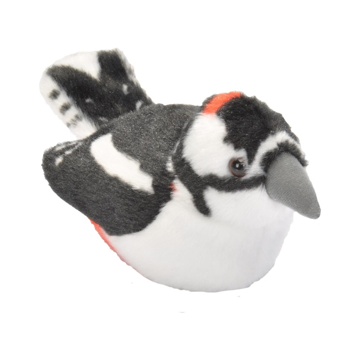 Wild Republic Gosedjur Bird With Sound 18 cm Större Hackspett i gruppen LEKSAKER, BARN- & BABYPRODUKTER / Babyleksaker / Gosedjur hos TP E-commerce Nordic AB (D23109)