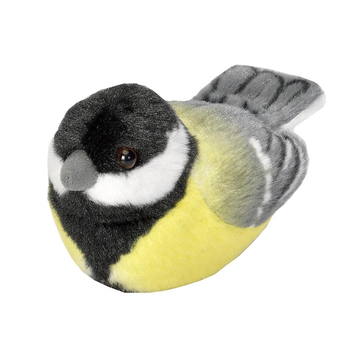 Wild Republic Gosedjur Bird With Sound 18 cm Större Talgoxe i gruppen LEKSAKER, BARN- & BABYPRODUKTER / Babyleksaker / Gosedjur hos TP E-commerce Nordic AB (D23111)