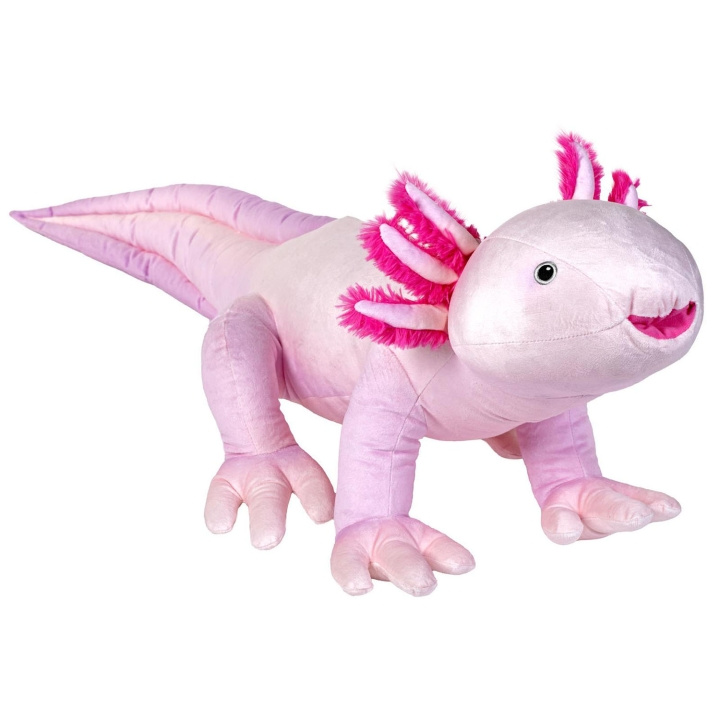 Wild Republic Gosedjur Jumbo Eco Cuddlekins 76 cm Axolotl i gruppen LEKSAKER, BARN- & BABYPRODUKTER / Babyleksaker / Gosedjur hos TP E-commerce Nordic AB (D23115)