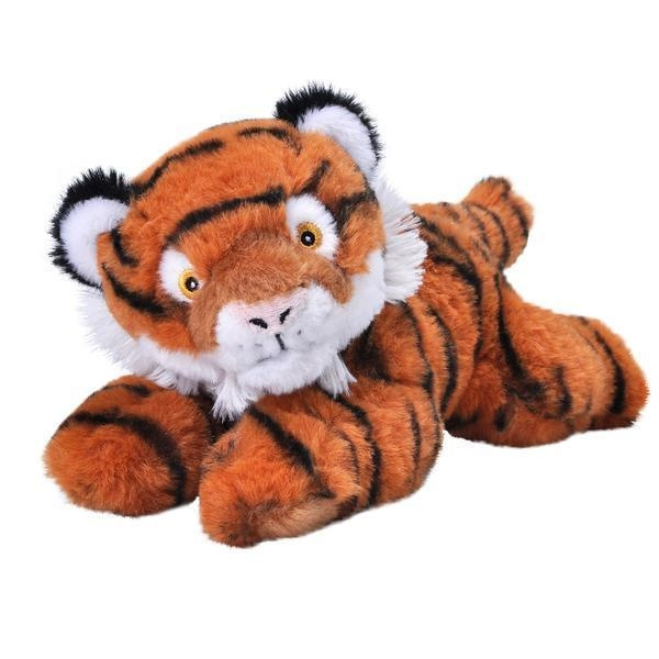 Wild Republic Gosedjur Mini Ecokins 20 cm Tiger i gruppen LEKSAKER, BARN- & BABYPRODUKTER / Babyleksaker / Gosedjur hos TP E-commerce Nordic AB (D23162)