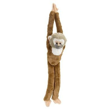 Wild Republic Gosedjur Hanging Monkeys Dödskalleapa i gruppen LEKSAKER, BARN- & BABYPRODUKTER / Babyleksaker / Gosedjur hos TP E-commerce Nordic AB (D23169)
