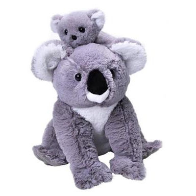 Wild Republic Gosedjur Mom & Baby 38 cm Koala i gruppen LEKSAKER, BARN- & BABYPRODUKTER / Babyleksaker / Gosedjur hos TP E-commerce Nordic AB (D23172)