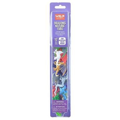 Wild Republic Nature Tubes Dragons i gruppen LEKSAKER, BARN- & BABYPRODUKTER / Leksaker / Figurer, Miniatyrer & tillbehör hos TP E-commerce Nordic AB (D23177)