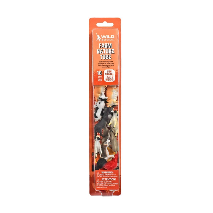 Wild Republic Nature Tubes Farm i gruppen LEKSAKER, BARN- & BABYPRODUKTER / Leksaker / Figurer, Miniatyrer & tillbehör hos TP E-commerce Nordic AB (D23179)