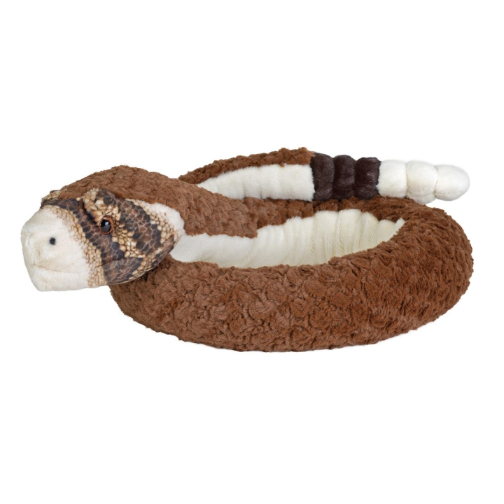 Wild Republic Gosedjur Luxury Snakes 137 cm Skallerorm i gruppen LEKSAKER, BARN- & BABYPRODUKTER / Babyleksaker / Gosedjur hos TP E-commerce Nordic AB (D23193)