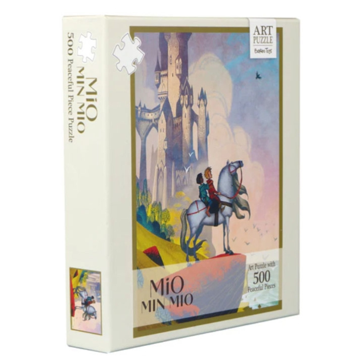 ASTRID LINDGREN Pussel 500 Pcs Art Puzzle Slott i gruppen LEKSAKER, BARN- & BABYPRODUKTER / Leksaker / Barnpussel hos TP E-commerce Nordic AB (D23213)