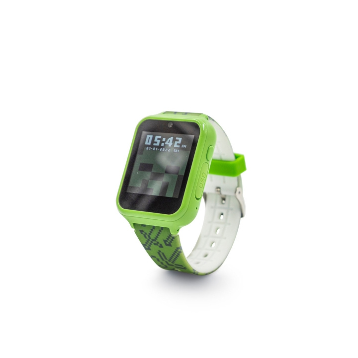 ACCUTIME Smart Watch Minecraft i gruppen SPORT, FRITID & HOBBY / Smartwatch & Aktivitetsarmband / Smartwatches för barn hos TP E-commerce Nordic AB (D23237)