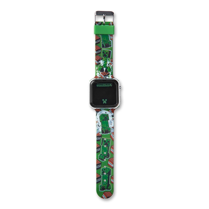 ACCUTIME Klocka LED Minecraft V2 i gruppen SPORT, FRITID & HOBBY / Smartwatch & Aktivitetsarmband / Smartwatches för barn hos TP E-commerce Nordic AB (D23241)