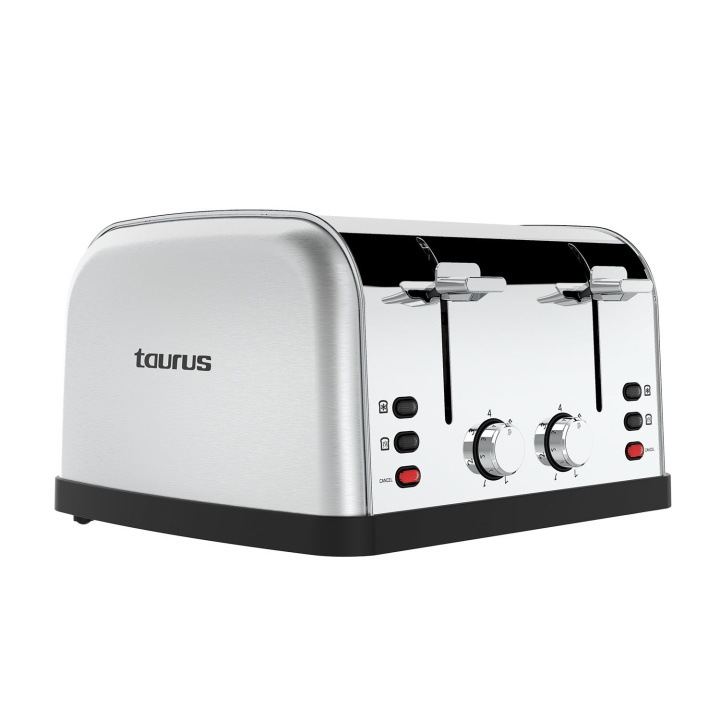 Taurus Brödrost Fyra Slot Vintage Four i gruppen HEM, HUSHÅLL & TRÄDGÅRD / Hushållsmaskiner / Brödrostar & Bordsgrillar / Brödrostar hos TP E-commerce Nordic AB (D23250)