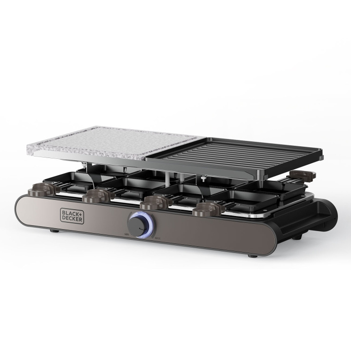 BLACK+DECKER Grill Raclettegrill i gruppen HEM, HUSHÅLL & TRÄDGÅRD / Trädgårdsprodukter / Grillar & Grilltillbehör hos TP E-commerce Nordic AB (D23265)