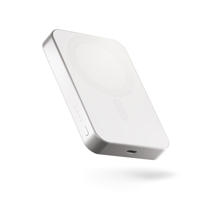 Zens Powerbank Pro 1 Slim 10.000 mAh Vit i gruppen SMARTPHONE & SURFPLATTOR / Laddare & Kablar / Powerbanks hos TP E-commerce Nordic AB (D23274)