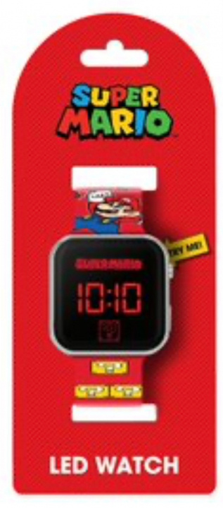 ACCUTIME Klocka LED Super Mario i gruppen SPORT, FRITID & HOBBY / Smartwatch & Aktivitetsarmband / Smartwatches för barn hos TP E-commerce Nordic AB (D23276)