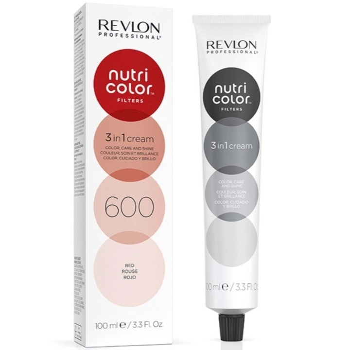 Revlon Nutri Color 600 Red 100ml i gruppen SKÖNHET & HÄLSA / Hår & Styling / Hårvårdsprodukter / Hårfärg hos TP E-commerce Nordic AB (D23323)