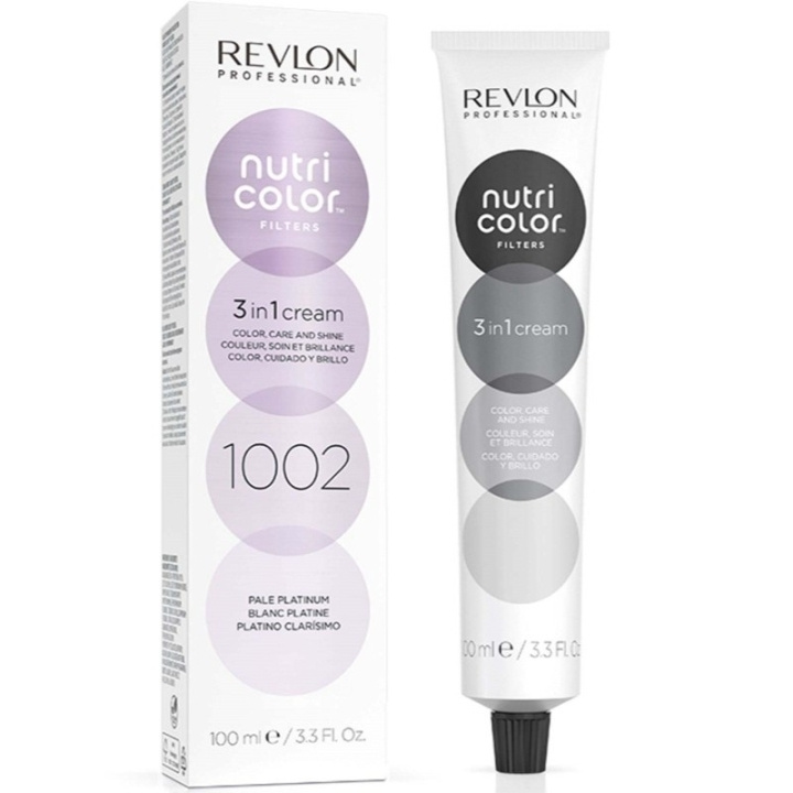 Revlon Nutri Color 1002 Pale Platinum 100ml i gruppen SKÖNHET & HÄLSA / Hår & Styling / Hårvårdsprodukter / Hårfärg / Hårfärg & Färgbomb hos TP E-commerce Nordic AB (D23324)