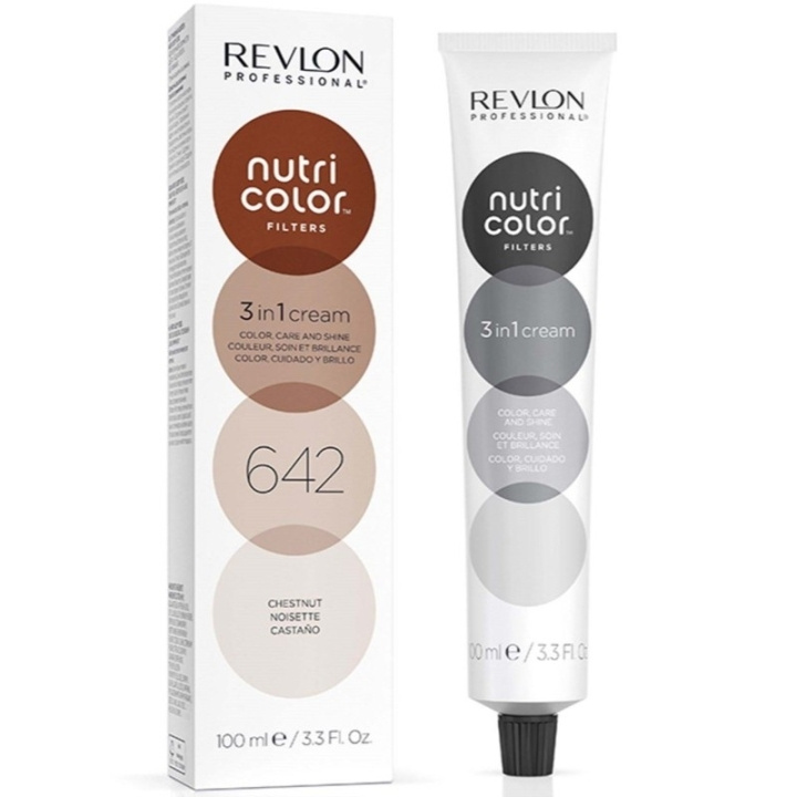 Revlon Nutri Color 642 Chestnut 100ml i gruppen SKÖNHET & HÄLSA / Hår & Styling / Hårvårdsprodukter / Hårfärg hos TP E-commerce Nordic AB (D23326)