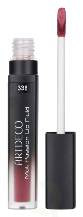 Artdeco Mat Passion Lip Fluid 3 ml #33 Smooth Plum i gruppen SKÖNHET & HÄLSA / Makeup / Läppar / Läppglans & Plumper hos TP E-commerce Nordic AB (D23356)