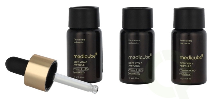 Medicube Deep Vita C Ampoule 2.0 Set 30 ml 3x10ml i gruppen SKÖNHET & HÄLSA / Hudvård / Ansiktsvård / Serum Hud hos TP E-commerce Nordic AB (D23385)