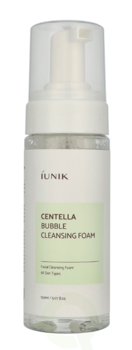 IUNIK Centella Bubble Cleansing Foam 150 ml All Skin Types i gruppen SKÖNHET & HÄLSA / Hudvård / Ansiktsvård / Rengöring hos TP E-commerce Nordic AB (D23394)
