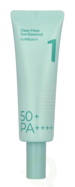 Numbuzin No.1 Clear Filter Sun Essence SPF 50+ 50 ml i gruppen SKÖNHET & HÄLSA / Hudvård / Solskydd & Tanning / Solskydd hos TP E-commerce Nordic AB (D23463)