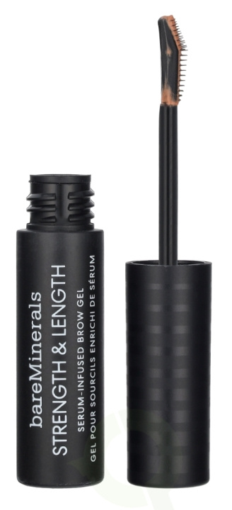 BareMinerals Strength & Length Serum-Infused Brow Gel 5 ml Chesnut i gruppen SKÖNHET & HÄLSA / Makeup / Ögon & Ögonbryn / Ögonbrynsgel hos TP E-commerce Nordic AB (D23489)