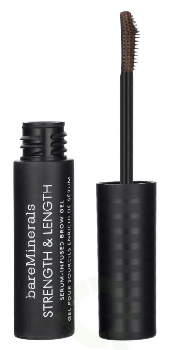 BareMinerals Strength & Length Serum-Infused Brow Gel 5 ml Coffee i gruppen SKÖNHET & HÄLSA / Makeup / Ögon & Ögonbryn / Ögonbrynsgel hos TP E-commerce Nordic AB (D23519)