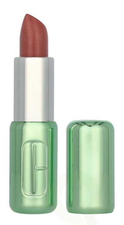 Clinique Pop Longwear Shine Lipstick 3.9 g #01 Nude Pop i gruppen SKÖNHET & HÄLSA / Makeup / Läppar / Läppstift hos TP E-commerce Nordic AB (D23531)