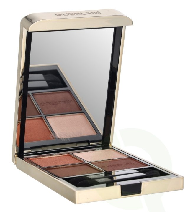 Guerlain Ombres G 4 Colors Eyeshadow Palette 8.8 g #910 Undressed Brown i gruppen SKÖNHET & HÄLSA / Makeup / Ögon & Ögonbryn / Ögonskuggor hos TP E-commerce Nordic AB (D23586)